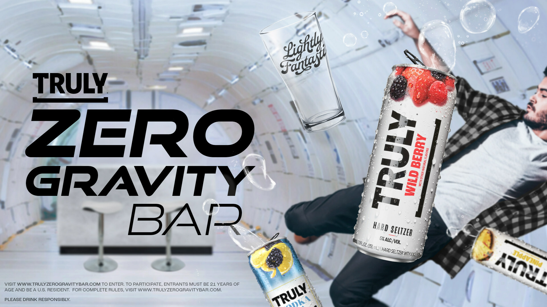 Truly Hard Seltzer Zero Gravity Bar 1