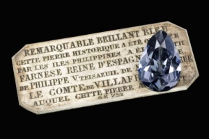 Modrý indický diamant kráľovnej Alžbety Parmskej je na predaj za milióny