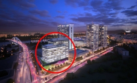 Budova Panorama Business III pri Eurovei je pred kolaudáciou