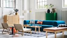 Nová dávka škandinávskeho dizajnu pre celý svet: Ikea uviedla rozsiahlu edíciu obývačkového nábytku