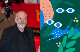 Mike Leigh; vpravo vizuál LFŠ 2018